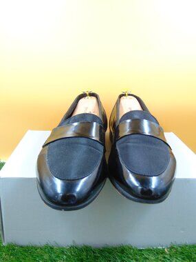 Adolfo 5583/1 mens size 13 m shoes black patent leather wedding shoes